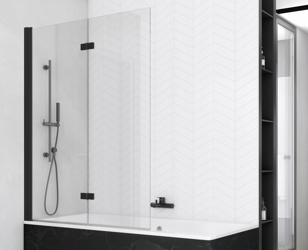 Vaňová zástena - Sanswiss Solino Screen for the SolB2 90 Lewy Bathtub