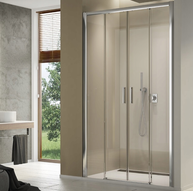 Sprchová zástena - Nový trendový nový Modus Black 120x200 Kabína EXK-0108