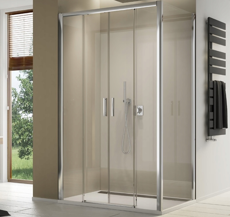 Sprchový kút, kabína - Sanswiss Annea Kabina 120x75 AN13W+ANTW1 Law