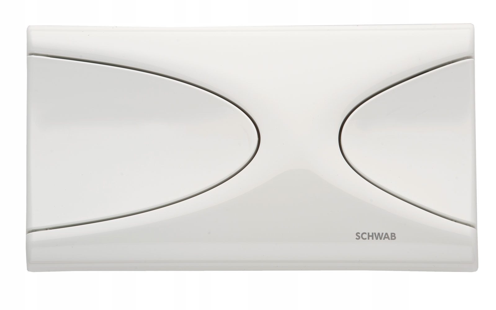 Splachovacie WC tlačítko -  Schwab Rinsing gombíka Targa, biela 227605