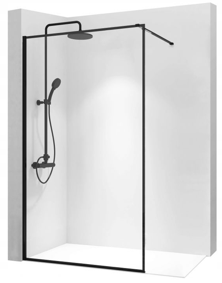 Sprchová zástena - SPRCHOVÁ STENA 90 CM VOĽNE STOJANÁ REA BLER
