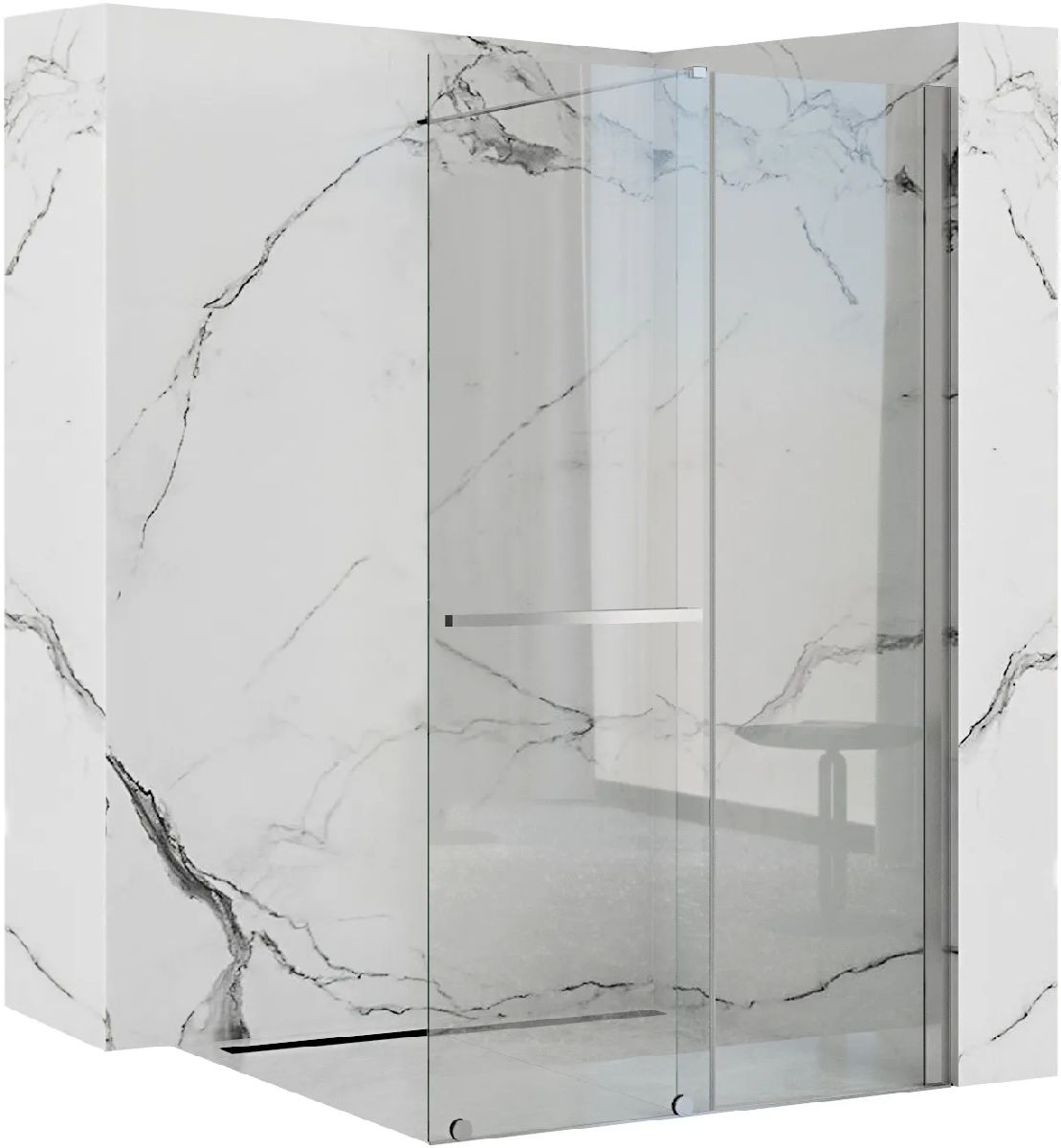 Sprchová zástena - Sanswiss Top-line S dvere TLSP 70 cm lesk