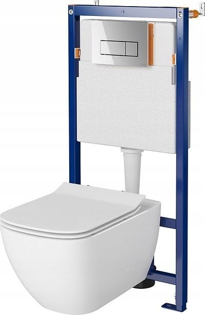Podomietkový WC modul -  SET B638 Tech Line Opti, Panna zavesená misa