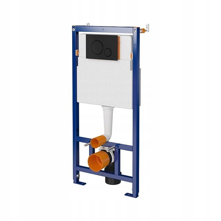 Podomietkový WC modul - Set B651 Tech Line Opti, čierne tlačidlo Opti B2