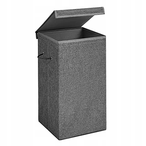 Kôš na bielizeň -  SongMics Laundry Basket 85L, Kôš na bielizeň z ľanu,