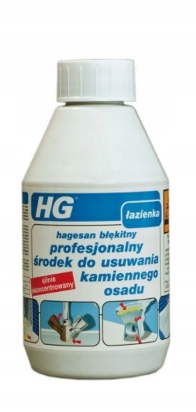 HG 0,5 l Odstraňovanie kamenného sedimentu