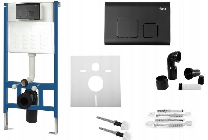 Rożeż na toaletu 6w1 slim F black set