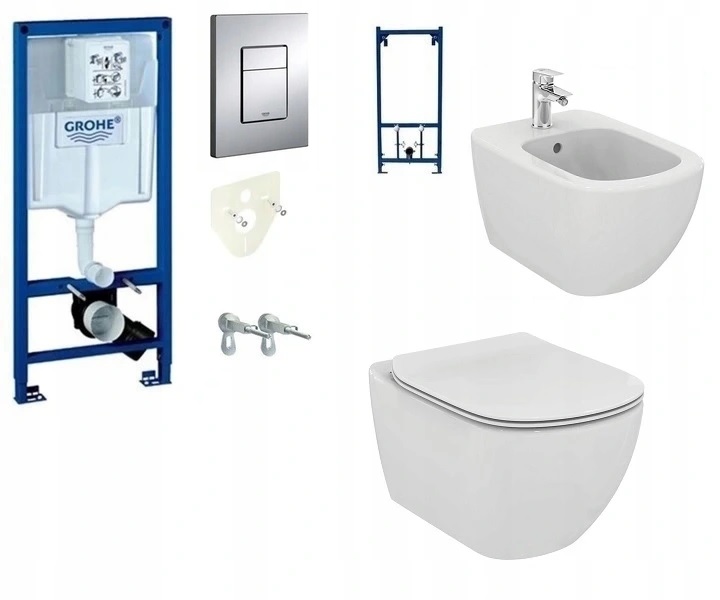 Podomietkový WC modul -  Grohe Fresh Fresh +MISA +Bidet Ideál +Bidet Rám