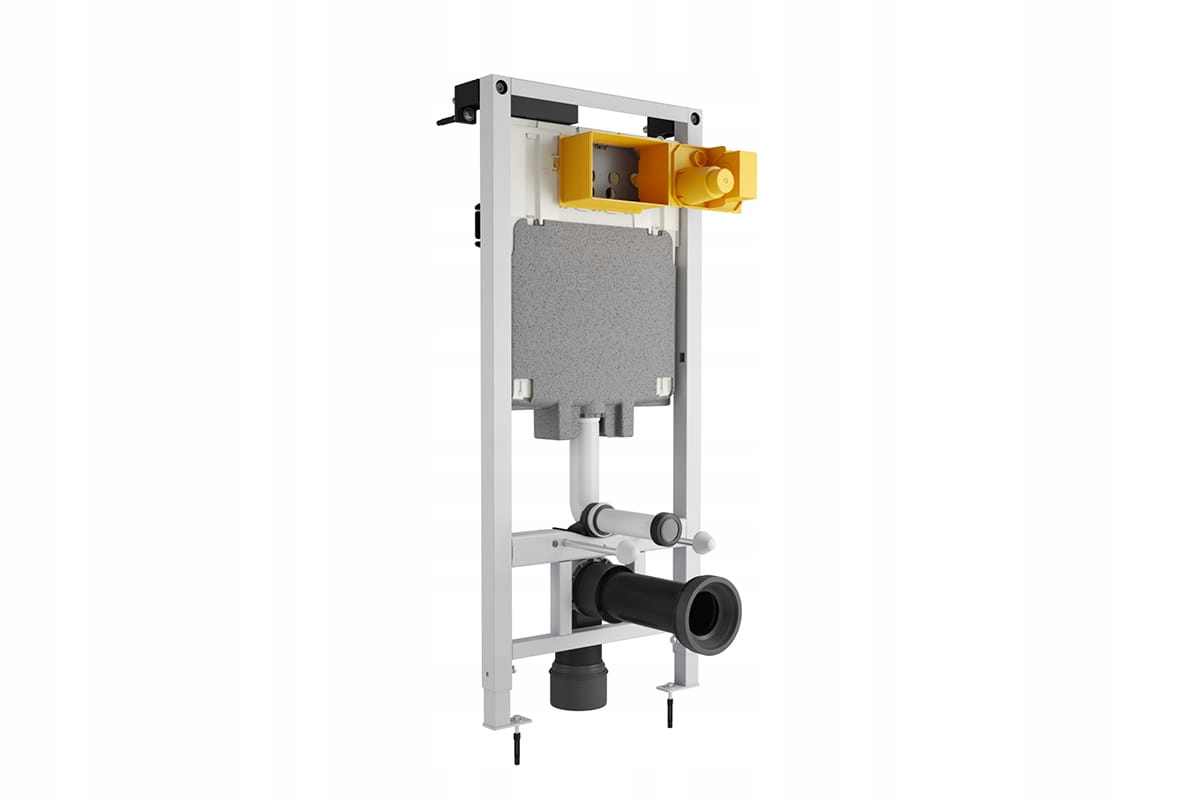 Podomietkový WC modul -  Flush Rám 115-135x50 cm pre toaletnú misku, Shiro