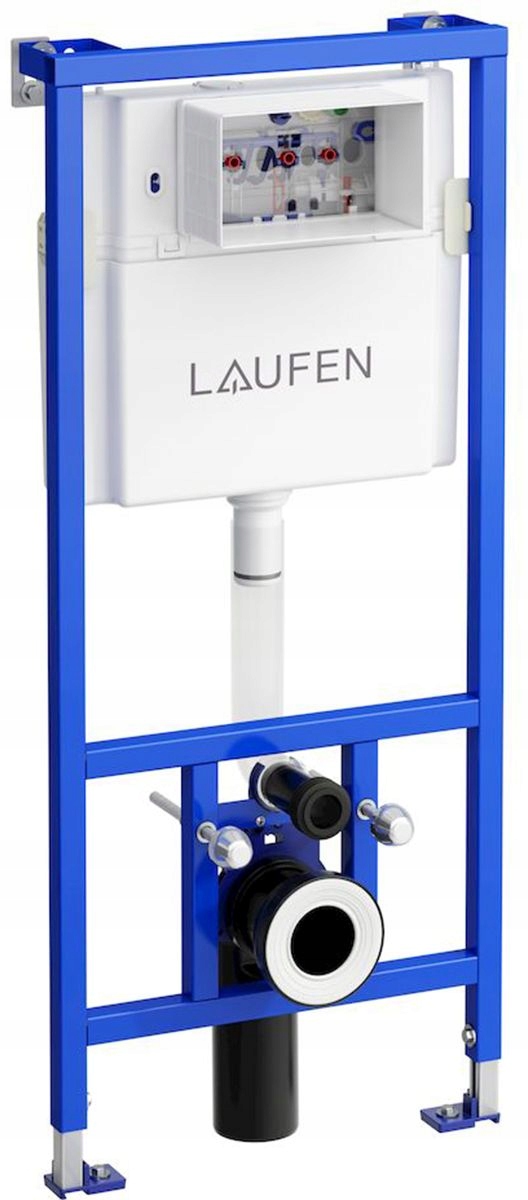 Podomietkový WC modul - Skrytý rám pre závesnú misu Laufen Lis