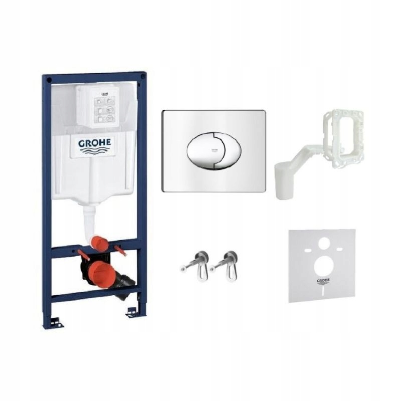 GROHE FLUSH FRAME BUTTON CHRÓM SKATE AIR