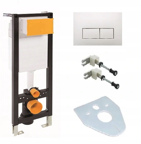 Podomietkový WC modul -  Rámu súpravy pre toaletu super tenké 35 cm