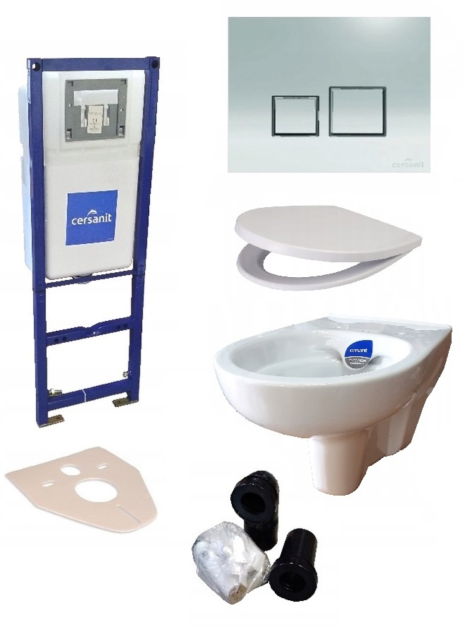 WC misa - Rám rámca 35 cm toaleta natívna doska