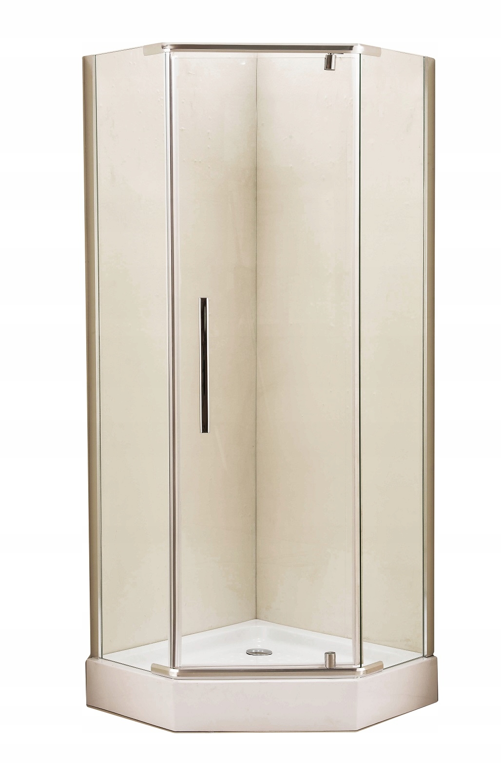 Sprchový kút, kabína - Štýlová sprchová skrinka 90x90 + 5 uhlových sprchových podnosov