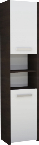 Kúpelňová skrinka - KÚPEĽŇOVÁ SKRIŇKA 30CM WENGE MIX STĹP 6 POLIČ