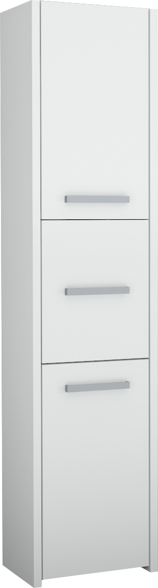 Kúpelňová skrinka - Kúpeľňová skrinka 3 dverami baru 30cm WHITE