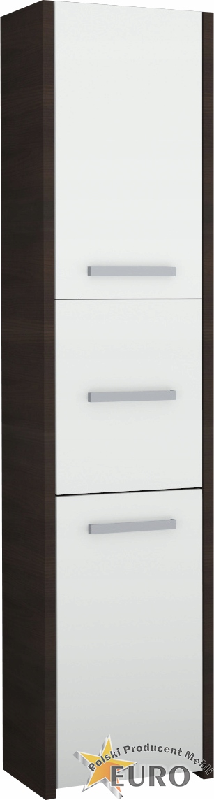 Kúpelňová skrinka - Kúpeľňová skrinka 30cm 3 dvierka wenge Mix rozmiestniť