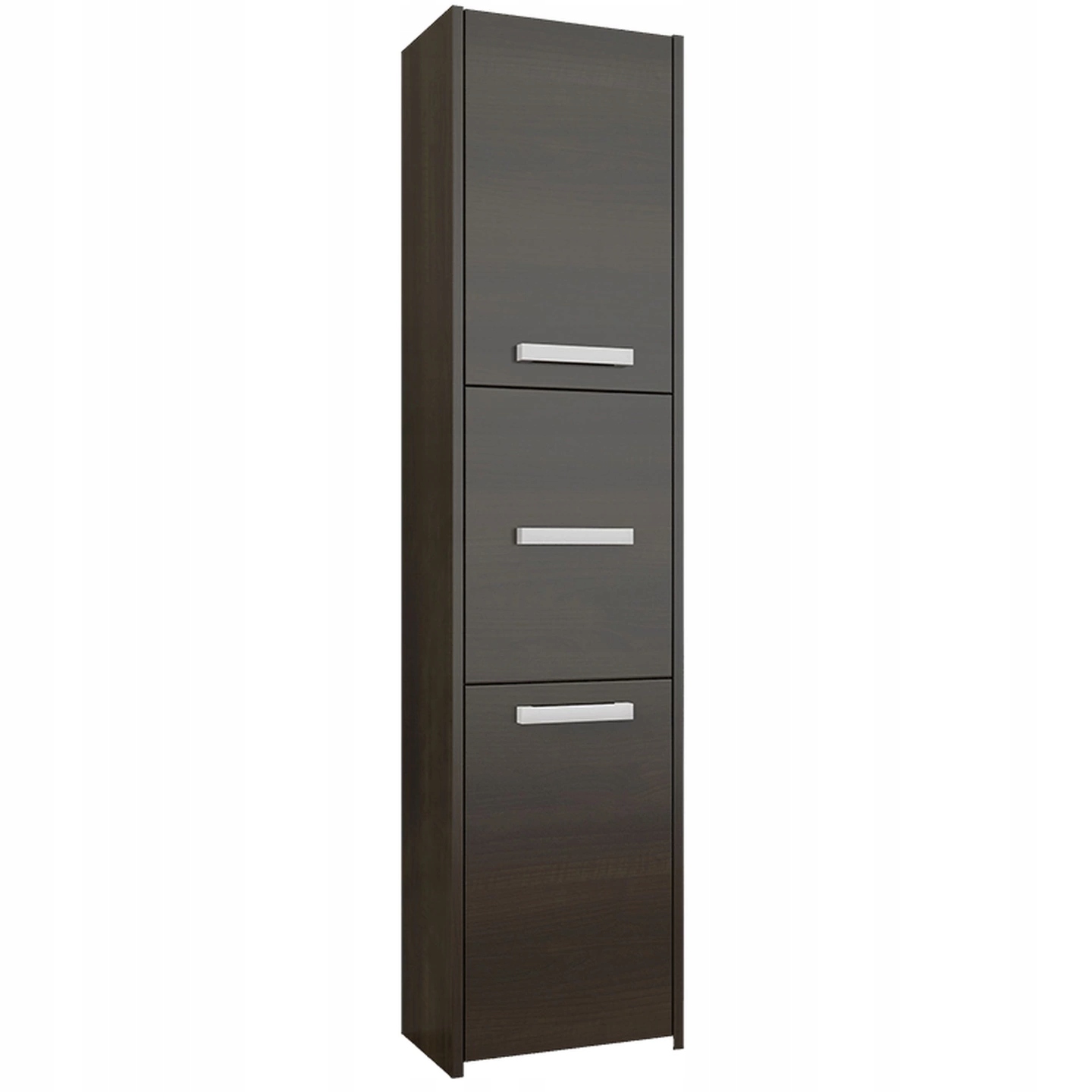 Kúpelňová skrinka - Kúpeľňová skrinka POST regál 30cm 3 DVERE Wenge