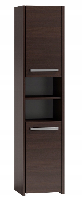 Kúpelňová skrinka - Kúpeľňová skrinka Knižnica 40 cm Wenge 6 políc