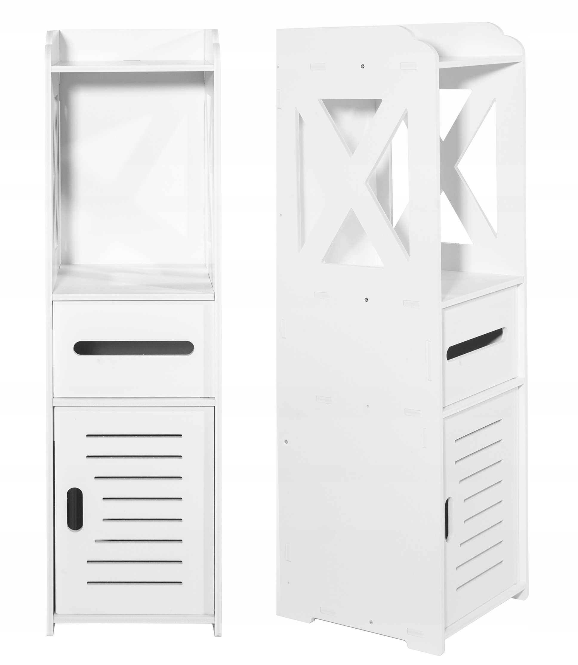 Kúpelňová skrinka - Kúpeľňová skrinka Post prelamované 80cm regál