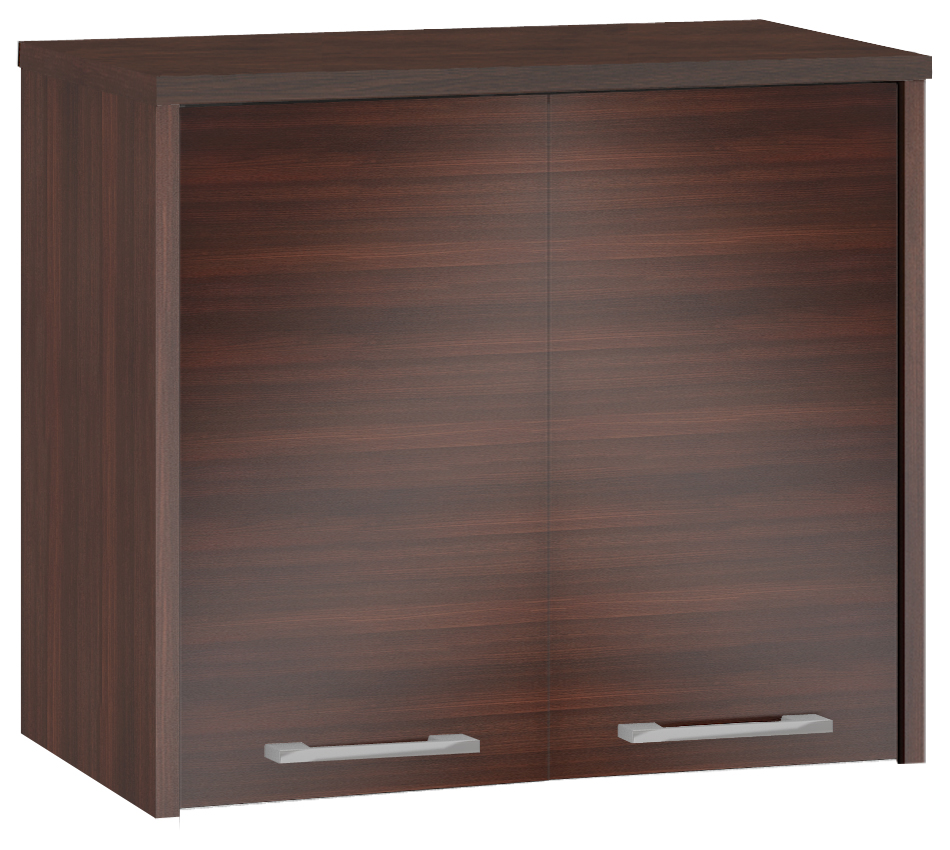 Kúpelňová skrinka - Kúpeľňa skriňa visí police fin 60cm 2d wenge