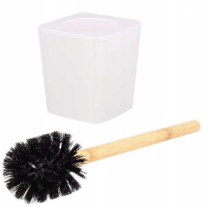 WC kefa - Kúpeľňa na toaletu bambus biely lesk
