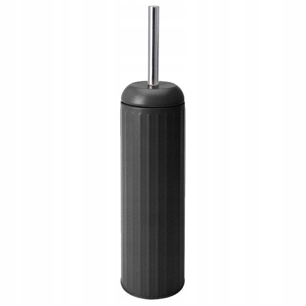 WC kefa - Čierna kovová toaletná kefa
