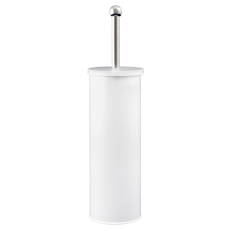 WC kefa - Toaletná kefka s nádobou na bielu oceľ 35 cm