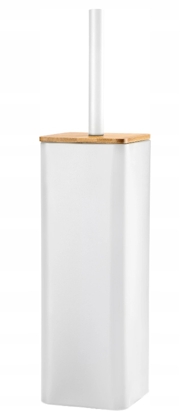 WC kefa - WC Brush Verto White Metal bambus podkrovie