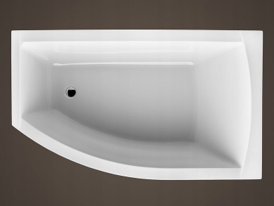 Vaňa - Santech asymetrická vaňa s puzdrom 160x95 cm -%