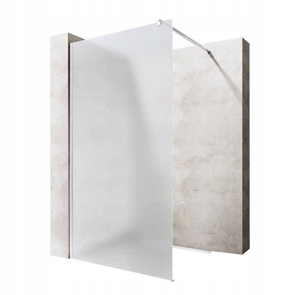 Sprchová zástena - Wall-in 90 x 195 cm mrazené sklo 8 mm