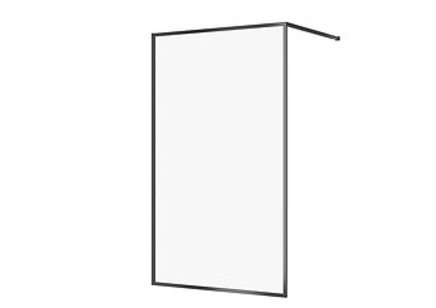 Sprchová zástena - 120 cm Black Larga Cersanit Shower Wall