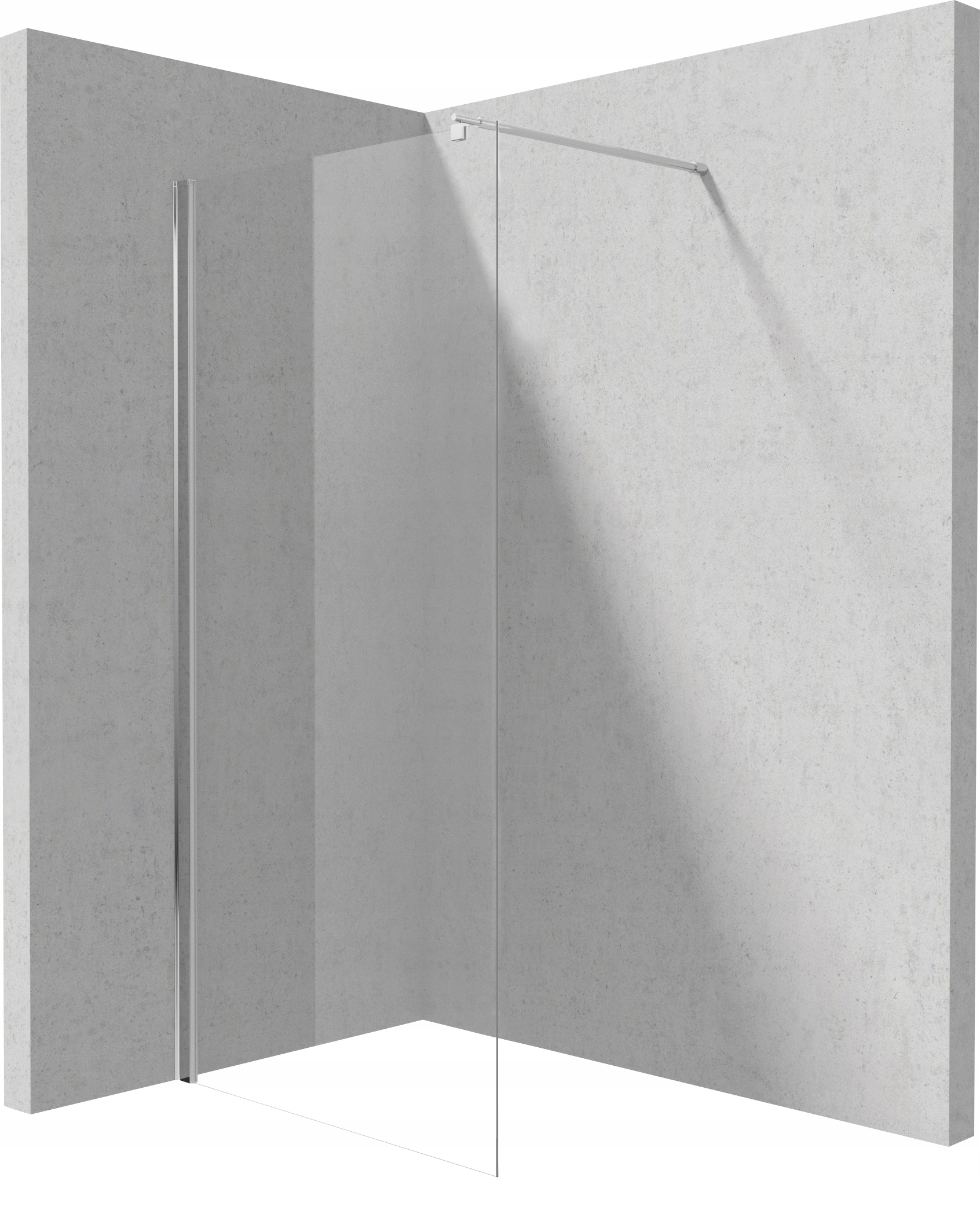 Sprchová zástena - Walk-in sprchová stena 120 cm Kerria Deante