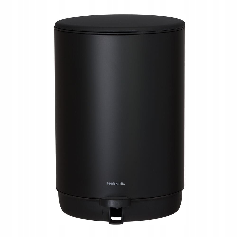 Odpadkový kôš do kúpelne - Kúpeľňa odpadky 1,7 l čierna