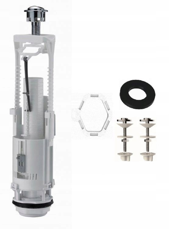 Splachovacie WC tlačítko - Siamp Siamp Drive WC 3/6L BRIO573 SET