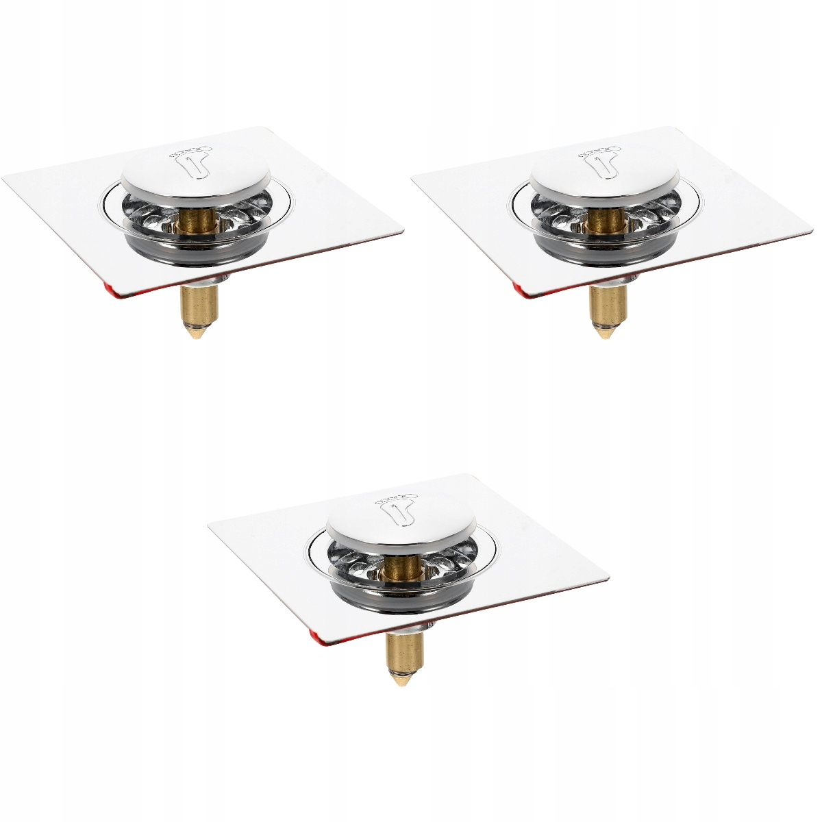 Sink Plug Stlačte sitko s pružinovým jadrom 3 kusov