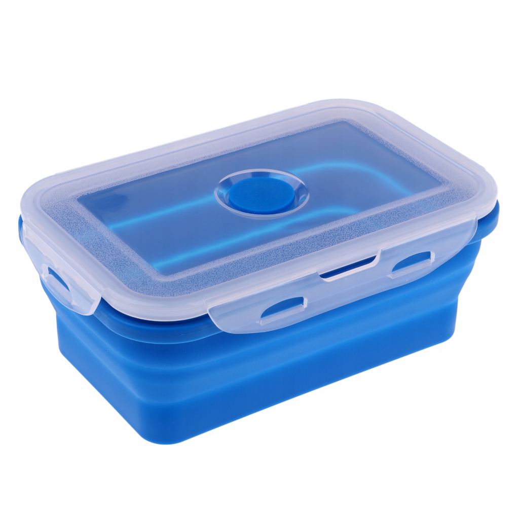 Kuchynská, drezová batéria - Skladací silikónový obed bento kontajner