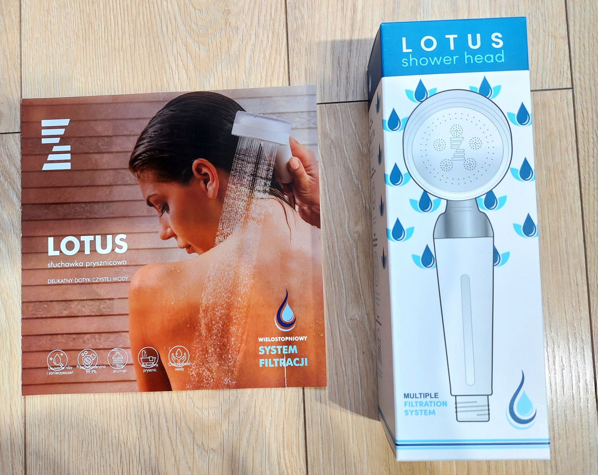 Sprchová hlavica - Zepter Lotus WTS-001SL Chrome Sprchova hlava
