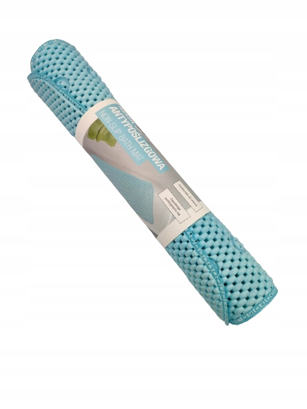 Protišmyková kúpeľňová podložka - Slukee Slake Assiple Mat 69x40 cm modrá