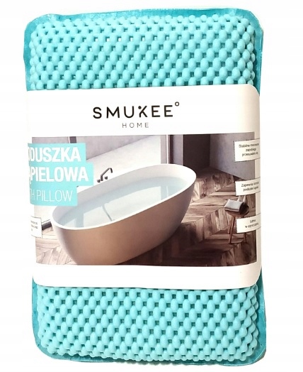 Protišmyková kúpeľňová podložka - Slimee Blue Bashing Cushion 29x20cm
