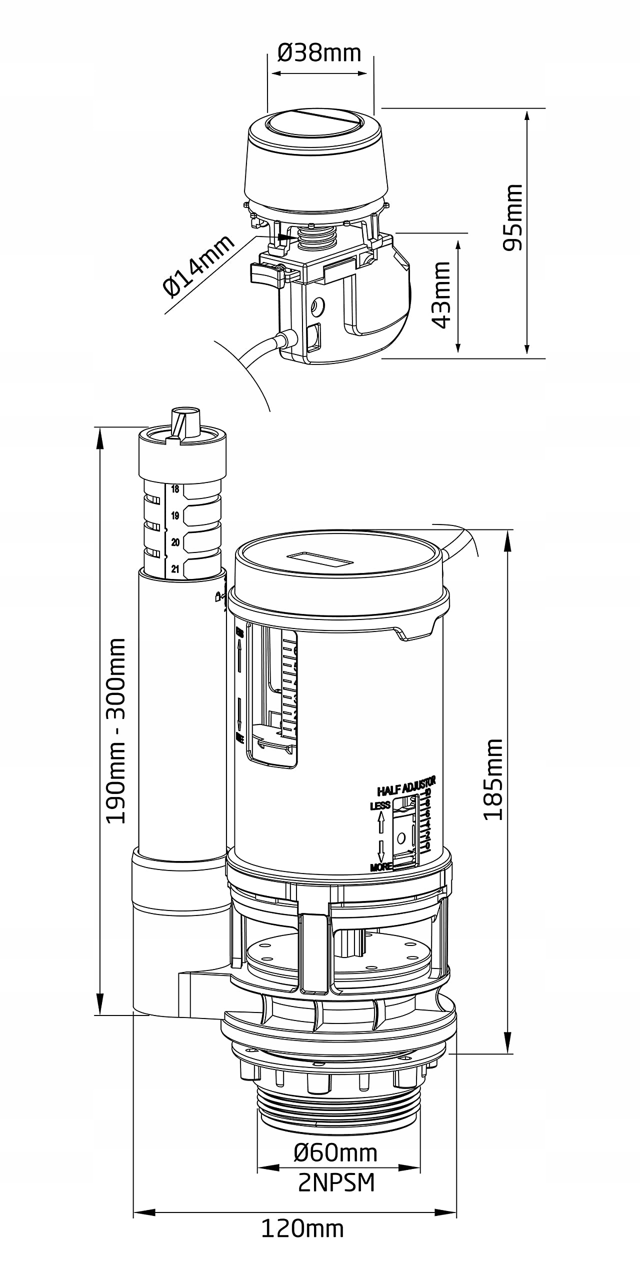 Geberit Hytronic Electromagnetic Valve