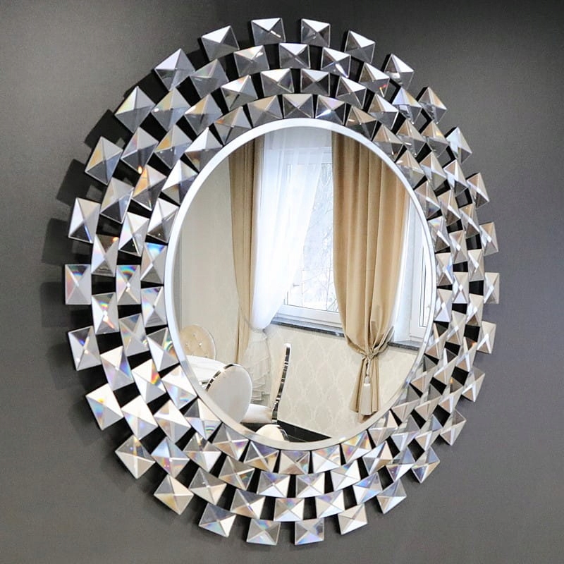 Silver Glamour Mirror Avg.