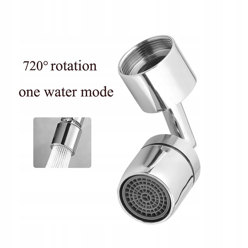 Kuchynská, drezová batéria - Kov z nehrdzavejúcej ocele 720 Rotary Tap Outrator