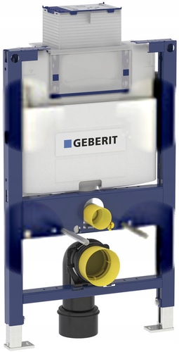 Podomietkový WC modul -  Geberit Duofix Rám pre toaletu, Omega 12cm, H82