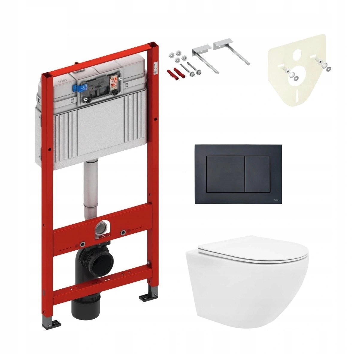 Podomietkový WC modul -  TECE 4W1 TECE RAM