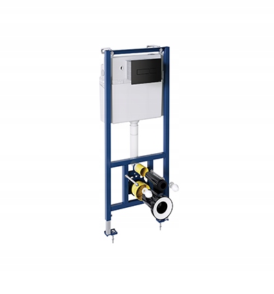 Suspentný rámec WC 112-132 cm + čierne tlačidlo