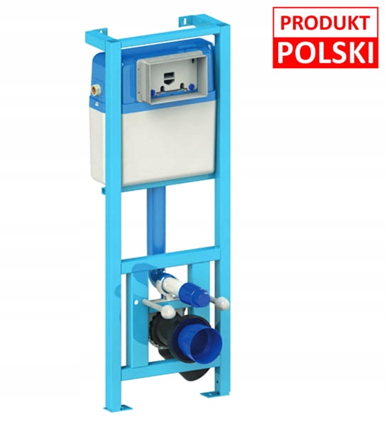 Podomietkový WC modul -  WC Emplement Free 18/33cm 112-129 cm, Blue Rafa