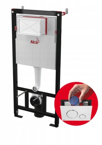 Podomietkový WC modul -  Alcaplast AM101/1120 WC skrytý rám