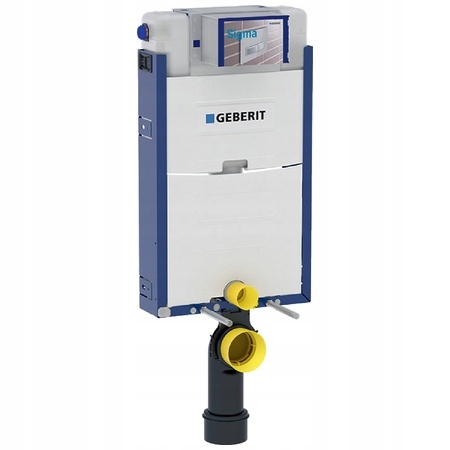 Podomietkový WC modul -  Rámec pre splachovanie pre toaletu Geberit Kombix H106