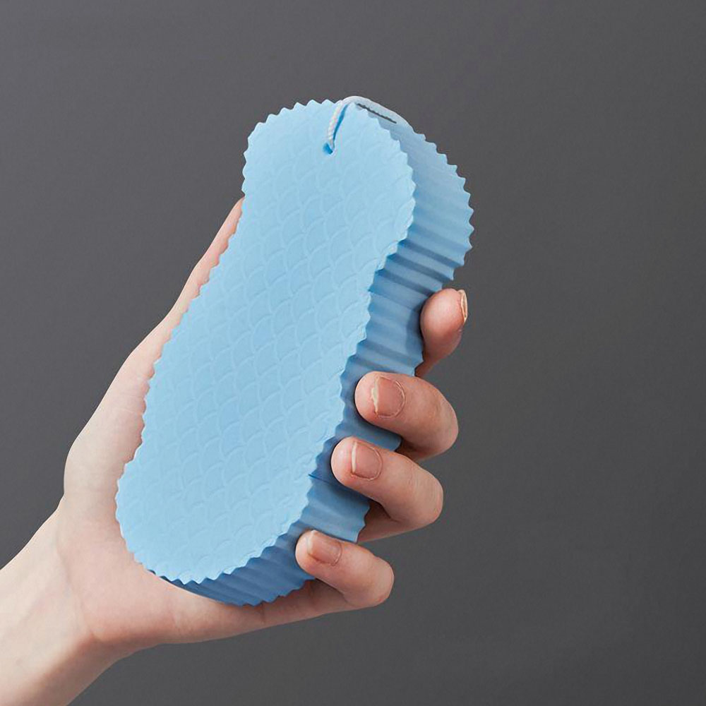 Sprchová tyč - Super mäkká exfoliačná kúpeľová špongia Body pračie S